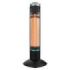 Cecotec ReadyWarm 1000 Power Tower Estufa Halogena de Torre para Exterior - 1000W - Proteccion IP55 - Oscilacion 90º - 2 Niveles de Calor - Temporizador hasta 4H - Mando a Distancia - Color Negro