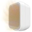 Cecotec ReadyWarm 1500 Max Ceramic Calefactor Ceramico de Sobremesa - Potencia de 1500W - Termostato Regulable - 3 Modos de Calor - Seguridad Integrada - Uso en Interiores - Color Blanco