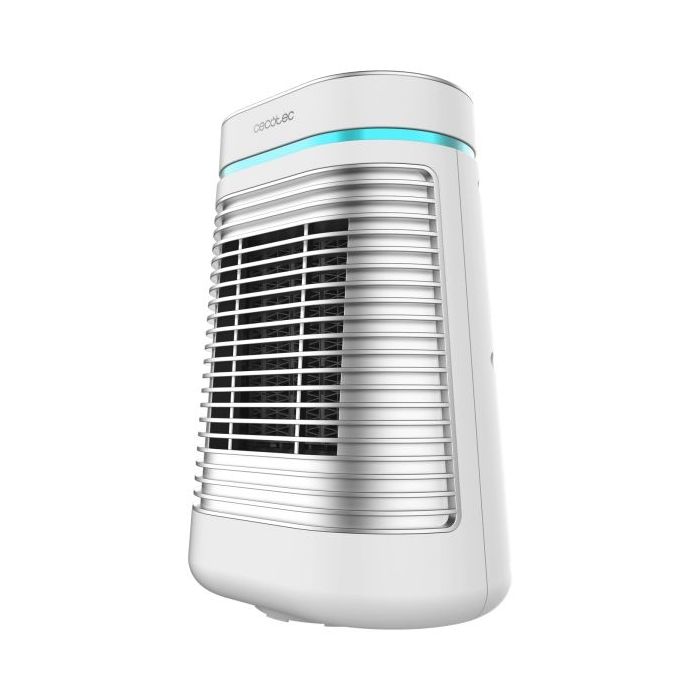 Cecotec ReadyWarm 1550 Max Ceramic Rotate Smart Calefactor Ceramico de Sobremesa - Potencia de 1500W - Termostato Regulable - Oscilante - Panel Digital - Seguridad Triple - Color Blanco