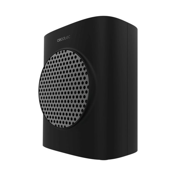 Cecotec ReadyWarm 1570 Max Ceramic Rotate Smart Calefactor Ceramico de Sobremesa - Potencia de 1500W - Calienta hasta 15m2 - Termostato Ajustable - Seguridad Triple - Color Negro
