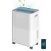 Cecotec BigDry 8000 Expert Connected Deshumidificador - 16L/dia - Deposito Extraible de 2L - WiFi - Funcion Secado de Ropa - Temporizador - Humedad de 30 a 90% - Cobertura hasta 30m2 - Color Blanco