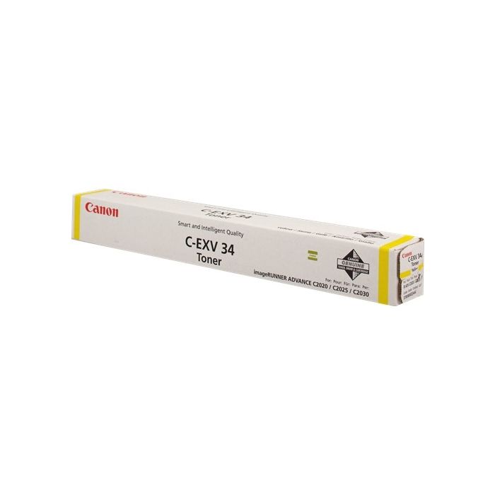 Canon C-EXV34 Amarillo Cartucho de Toner Original - 3785B002