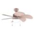 Cecotec EnergySilence Aero 3600 Vision Full Nude Ventilador de Techo con 6 Aspas y Lampara Integrada - 50W - Diametro de 36" - 3 Velocidades - Modo Invierno - Control por Cadena - Color Rosa Pastel