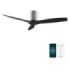 Cecotec EnergySilence Aero 5500 Aqua IronBlack Connected Ventilador de Techo de 3 Aspas - 40W - Diametro de 52" - Wi-Fi - IP44 - 6 Velocidades - Temporizador - Modo Invierno - Color Negro