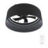 Cecotec EnergySilence LampAero 650 Black Design Ventilador de Techo con 5 Aspas y Luz - 20W - Tulipa de Tela - 3 Tonos LED - Temporizador - 6 Velocidades - Modo Invierno - Color Negro