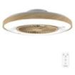 Cecotec EnergySilence LampAero 600 InsideWood Ventilador de Techo con 5 Aspas y Luz - 20W - 3 Tonos LED - Diametro de 24" - Temporizador - 3 Velocidades - Modo Invierno - Color Madera Claro