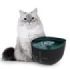 Cecotec Pumba 2200 Refresh Bebedero para Mascotas - Capacidad de 2L - Filtro de Alto Rendimiento - Nivel de Agua Visible - Luz LED Interior - Silencioso - Efecto Cascada - Facil de Limpiar - Color Negro