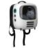Cecotec Pumba 1800 Travel Fan Transportin con Ventana - Sistema de Ventilacion con 2 Velocidades - para Mascotas hasta 8kg - Luz Interior - Ergonomico - Bolsillo Lateral - 43x42x27.6cm - Color Blanco