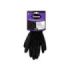 Cegasa Guantes de Trabajo Talla 8 - Fabricados en Poliester con Recubimiento de Poliuretano en Palma - Color Negro