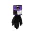 Cegasa Guantes de Trabajo Talla 9 - Fabricados en Poliester con Recubimiento de Poliuretano en Palma - Color Negro