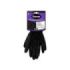 Cegasa Guantes de Trabajo Talla 10 - Fabricados en Poliester con Recubimiento de Poliuretano en Palma - Color Negro