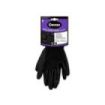Cegasa Guantes de Trabajo Talla 10 - Fabricados en Poliester con Recubimiento de Poliuretano en Palma - Color Negro