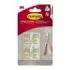 Command Pack de 4 Ganchos Compactos - Metalizado - 5 Tiras Adhesivas - Soporta hasta 225G - Talla S - Color Dorado