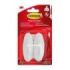 Command Ganchos Adhesivos - Plastico Resistente - Soporta hasta 1.3kg - Color Blanco
