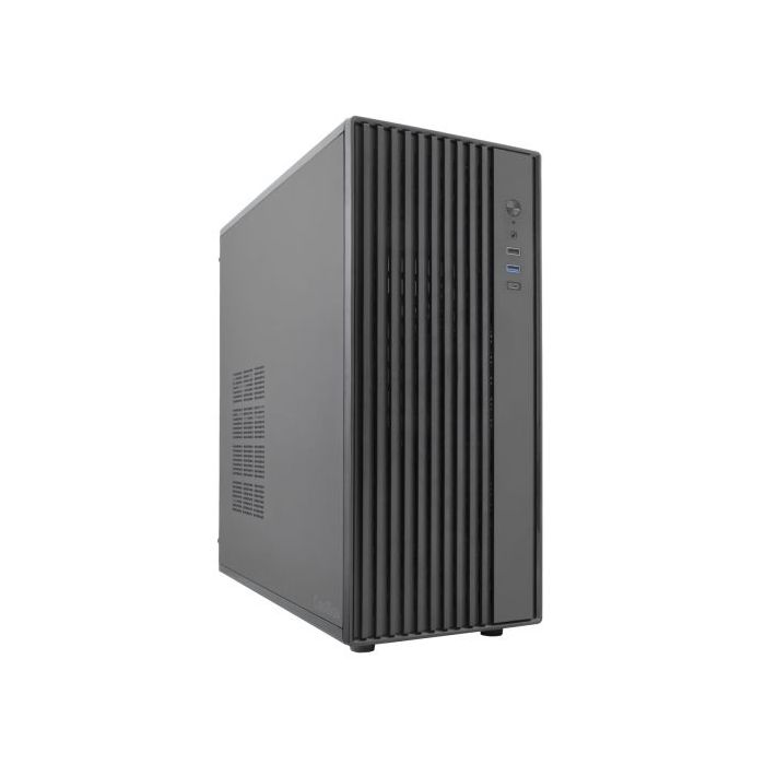 Coolbox A850 Caja Torre ATX - Tamaño Disco Soportado 3.5", 2.5" - USB-A 2.0, USB-A 3.2 Gen1, USB-C 3.2 Gen1 y Audio HD - Color Negro