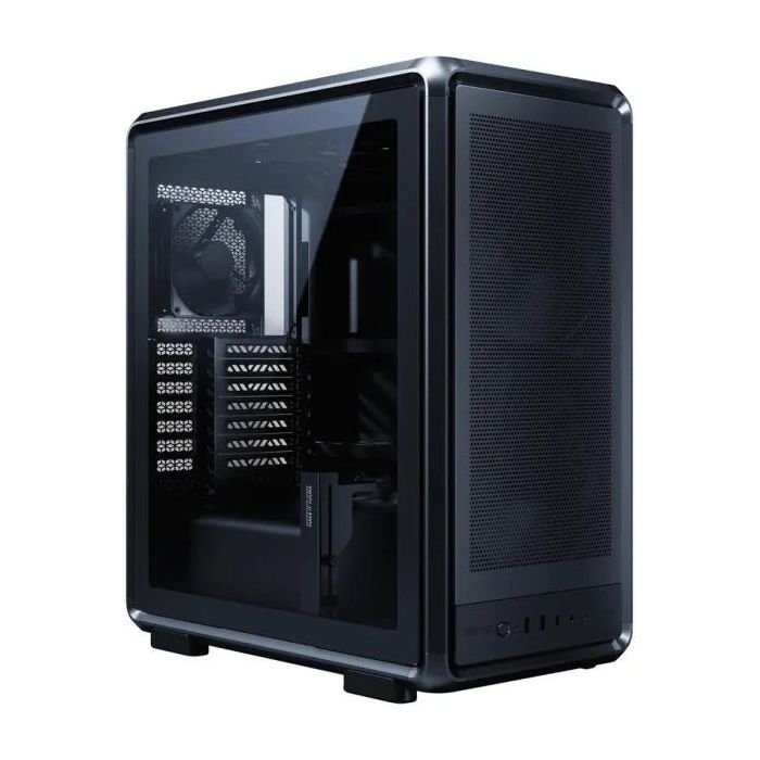 Cooler Master Masterframe 500 Caja Torre E-ATX - Ventana Lateral - Paneles Intercambiables - 2 Ventiladores de 200mm Frontales - Rejilla Metal-Mesh - 654x580x376mm - Color Negro