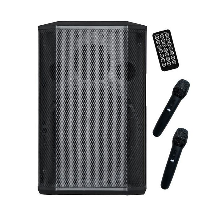 Coolsound Pro 600 Altavoz Autoamplificado Bluetooth 500W 8" 100W RMS con Bateria - True Wireless - USB, SD - 2 Microfonos Serie Pro - Autonomia hasta 4.5h - Mando a Distancia