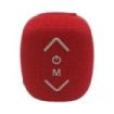 Coolsound Riderbeat Altavoz Bluetooth True Wireless 7W - Autonomia hasta 3h - USB, MicroSD y Aux - Funcion Manos Libres - Radio FM - Soporte Para Manillar - Color Rojo