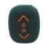 Coolsound Riderbeat Altavoz Bluetooth True Wireless 7W - Autonomia hasta 3h - USB, MicroSD y Aux - Funcion Manos Libres - Radio FM - Soporte Para Manillar - Color Verde