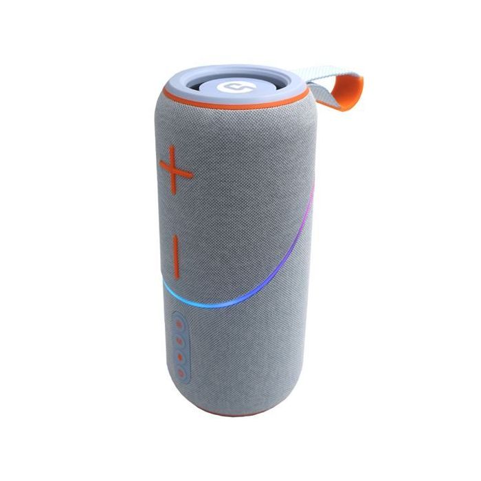 Coolsound Rainbow Beat Altavoz Bluetooth True Wireless 20W - Autonomia hasta 3h - USB, MicroSD y Aux - Funcion Manos Libres - Radio FM - Iluminacion RGB - Color Azul