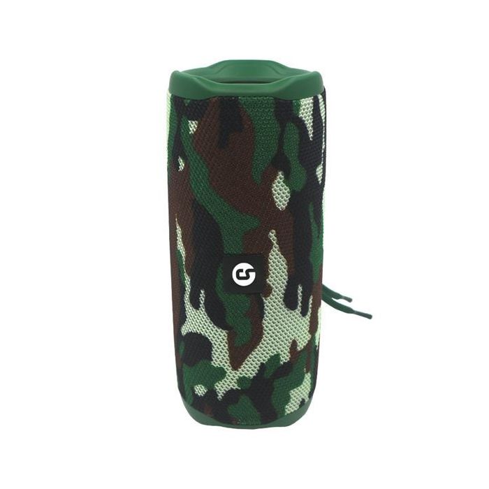 Coolsound Street Vibe Altavoz Bluetooth True Wireless 10W - Autonomia hasta 3h - USB, MicroSD - Funcion Manos Libres - Radio FM - Color Verde Militar