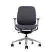 Cromad Zenith Collection Silla de Oficina - Piston de Gas de Grado 4 - Respaldo Ergonomico - Reposabrazos Ajustables - Color Negro