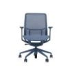 Cromad Gama Sense Elegance Silla de Oficina - Piston de Gas de Grado 4 - Respaldo Ergonomico - Malla Elastica 3D Transpirable - Reposabrazos Ajustables - Color Azul