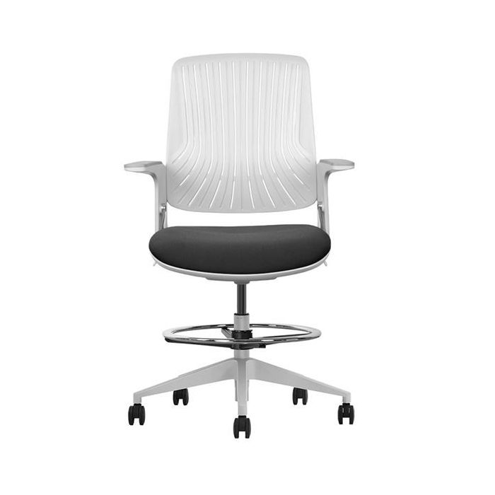 Cromad Elevare Pro Silla de Oficina - Elevador de Gas - Respaldo Ergonomico - Inclinacion Ajustable - Resistencia Extrema al Desgaste - Base Robusta - Ruedas Silenciosas