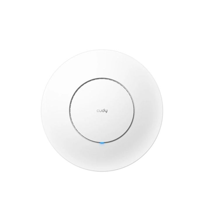 Cudy Punto de Acceso WiFi 6 Dual Band AX3000 - Velocidad hasta 2500Mbps - 1 Puerto - Montaje en Techo - Color Blanco
