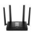 Cudy Punto de Acceso WiFi 6 de Escritorio Dual Band AX3000 - Velocidad hasta 1000Mbps - 1 Puerto - 4 Antenas de 5dBi - Color Negro