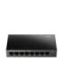 Cudy Switch Gigabit de 8 Puertos - Facil Administracion - Velocidad hasta 1000Mbps - Plug and Play - Carcasa de Metal - Ahorro de Energia - Color Negro