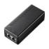 Cudy Inyector Gigabit PoE+/PoE - Potencia hasta 30W - 2 Puertos - Datos y Alimentacion por El Mismo Cable hasta 100m - Carcasa de Pla stico - Color Negro