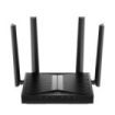 Cudy Router WiFi 7 2.5G Dual Band BE3600 - Velocidad hasta 1000Mbps - 4 Puertos - 4 Antenas Fijas de 5dBi - Tecnologia MU-MIMO - Color Negro