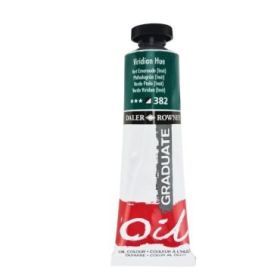 Daler Rowney Graduate Pintura al Oleo - Tubo de Aluminio - 38ml - Color Viridiano