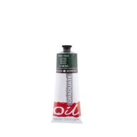 Daler Rowney Graduate Pintura al Oleo - Tubo de Aluminio - 220ml - Color Verde Hooker