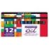 Daler Rowney Graduate Pack de 12 Pinturas al Oleo - Tubos de Aluminio - 22ml - Colores Surtidos
