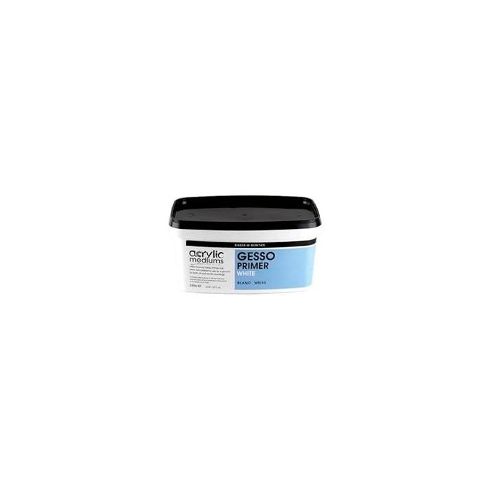 Daler Rowney Graduate Gesso Imprimacion - Bote de Plastico - 5L - Color Blanco