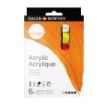 Daler Rowney Simply Pack de 6 Pinturas Acrilicas - Tubos de Aluminio - 12ml - Colores Surtidos