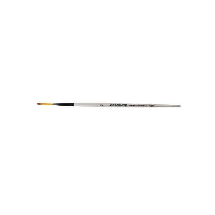 Daler Rowney Graduate Pincel Acuarela - Pelo Sintetico - Mango Corto - Liner Extra Largo Nº2