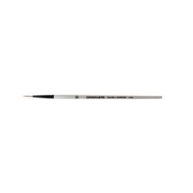 Daler Rowney Graduate Pincel Acuarela - Pelo Sintetico - Mango Corto - Liner 10/0