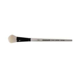 Daler Rowney Graduate Pincel Acuarela - Pelo de Cabra Natural - Mango Corto - Oval Lavis 3/4"