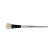 Daler Rowney Graduate Pincel Acuarela - Pelo de Cabra Natural - Mango Corto - Oval Lavis 1"