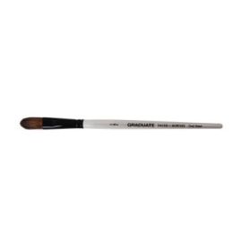 Daler Rowney Graduate Pincel Acuarela - Mezcla de Pelo de Pony y Sintetico - Mango Corto - Oval Lavis 1/2"
