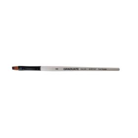 Daler Rowney Graduate Pincel Acuarela - Pelo Sintetico - Mango Corto - Plano Sombreador Nº8