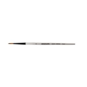 Daler Rowney Graduate Pincel Multitecnica - Pelo Sintetico - Mango Corto - Redondo Nº 4