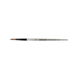 Daler Rowney Graduate Pincel Multitecnica - Pelo Sintetico - Mango Corto - Redondo Nº6