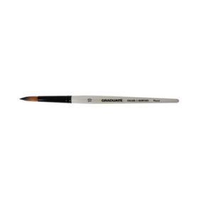 Daler Rowney Graduate Pincel Multitecnica - Pelo Sintetico - Mango Corto - Redondo Nº10
