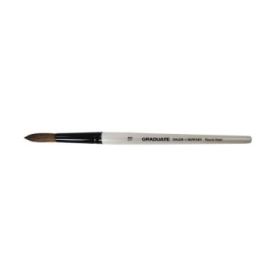 Daler Rowney Graduate Pincel Acuarela - Mezcla de Pelo de Pony y Sintetico - Mango Corto - Redondo Lavis Nº18