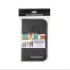 Daler Rowney Graduate Pack de 10 Pinceles Multitecnica - Pelo Sintetico - Mango Corto - Estuche con Cremallera