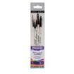 Daler Rowney Graduate Pack de 5 Pinceles Multitecnica - Pelo Sintetico - Mango Corto